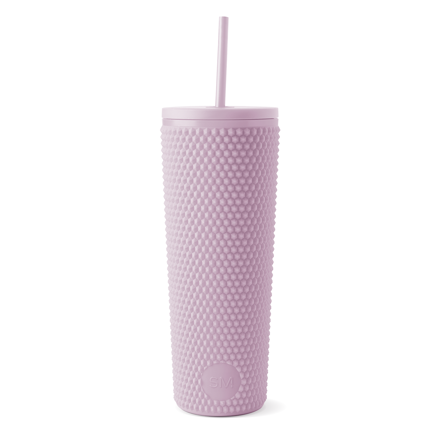 Textured Plastic Classic Tumbler with Straw Lid