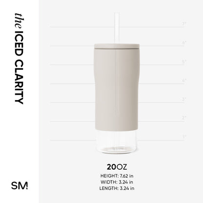 Iced Clarity Cup - 20oz